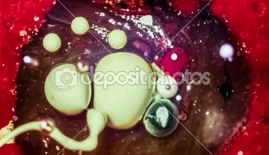 Su kabarcıkları mürekkep