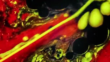 Su kabarcıkları mürekkep