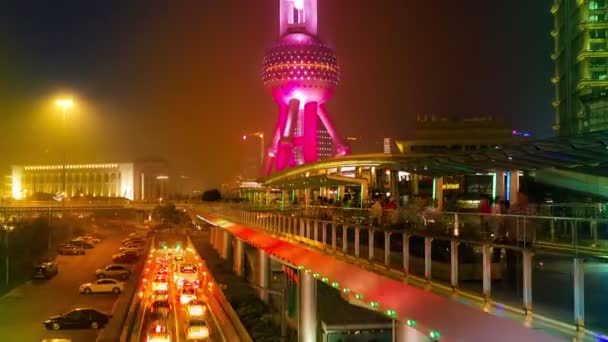 Timelapse. De China. Shanghái . — Vídeos de Stock