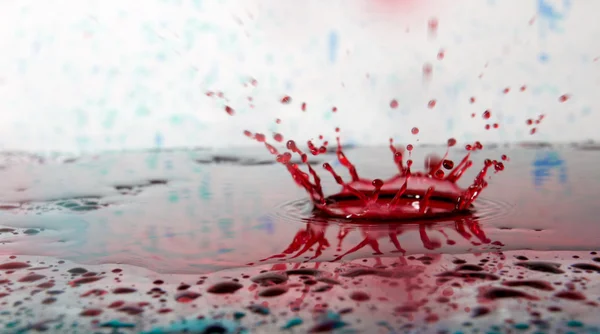 damla suya düşüyor