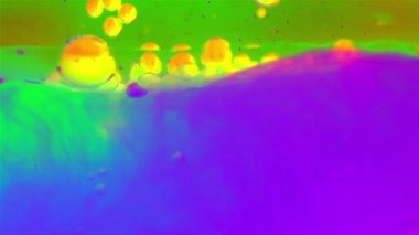 Su kabarcıkları mürekkep