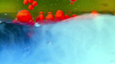 Su kabarcıkları mürekkep