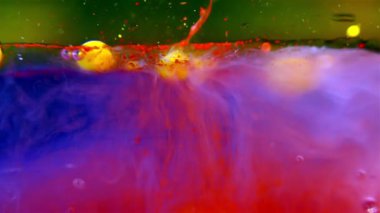 Su kabarcıkları mürekkep