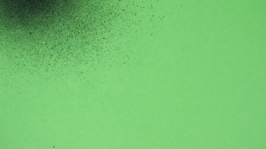 Yeşil ekran boyalı bitti