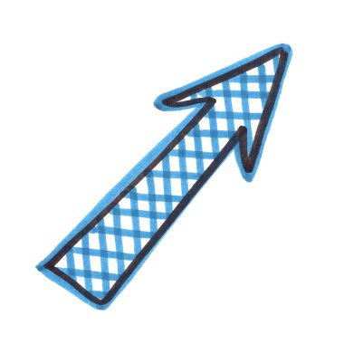 Keçeli kalem mavisi Arrow 'un el yazısıyla çizdiği gibi. Zaman çizgisi, Infographic, katalog, arkaplan, web sitesi, zaman çizelgesi, dizüstü bilgisayar için tasarım ögesi.