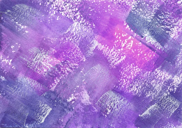 Watercolor paint abstract background. Violet and purple spot and drop texture. Backdrop of spots for packaging and web — Stock Photo, Image