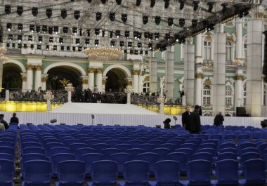 konser için hazırlık