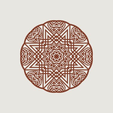 Arapça tarzı dairesel desende