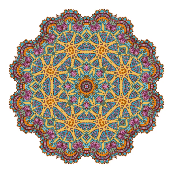 Motifs circulaires et ornements orientaux — Image vectorielle