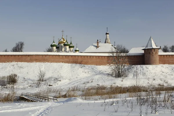 Спасо Евфимиевский Монастырь Суздале — стоковое фото