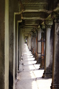 Angkor Wat 'da kemerli geçit. Siem Reap, Kamboçya