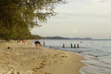 Otres plajı. Sihanoukville, Kamboçya