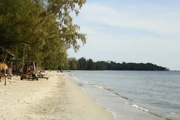 Παραλία Ότρες Sihanoukville Καμπότζη — Φωτογραφία Αρχείου
