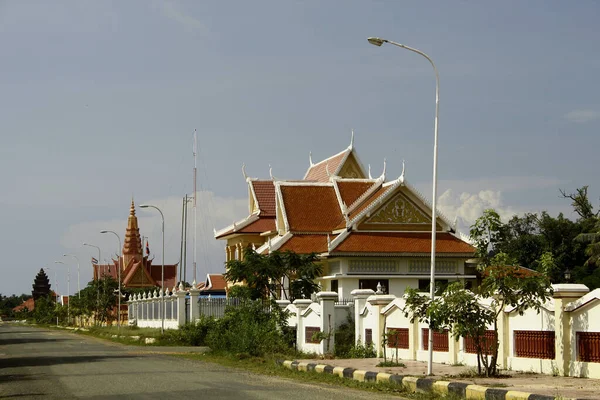 Central Street Kep City Cambodge — Photo