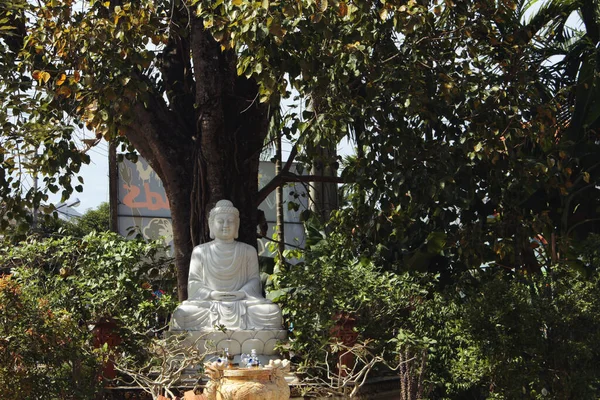 Statua Buddha Uno Dei Templi Hoi Vietnam — Foto Stock