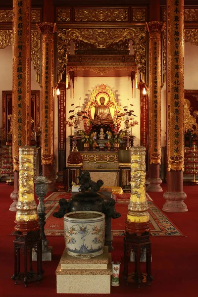 Altar Del Templo Budista Ciudad Hue Vietnam — Foto de Stock