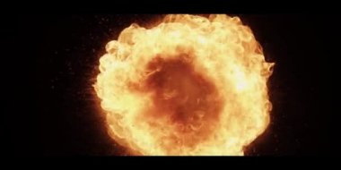 Sinematik Gerçekçi Ateş Alevi