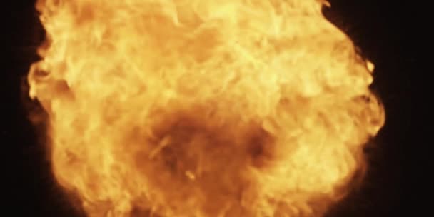 Flamme Fra Den Kinematiske Realistiske Ild – stockvideo