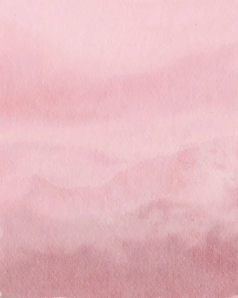 Bright Hand Drawn Watercolor Abstract Background Pastel Pink Tones — Stock Photo, Image