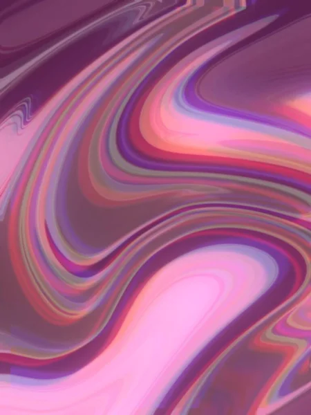 Illustration Abstract Background Fluid Art Style Liquid Acrylic Beautiful Pink — Stock Photo, Image