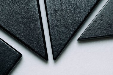 Soyut arka planlar. siyah ve beyaz geometriler