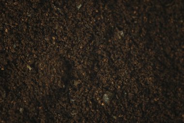 Kahvenin makro detayı. Doku için uygun