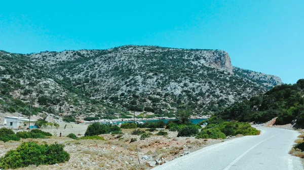 Vista Punta Marpunta Elafonissos Island Grécia — Fotografia de Stock