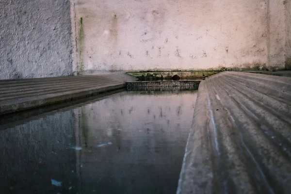 Ancient Fountain Washing Clothes Sassano Campania Italy — Stock Photo, Image