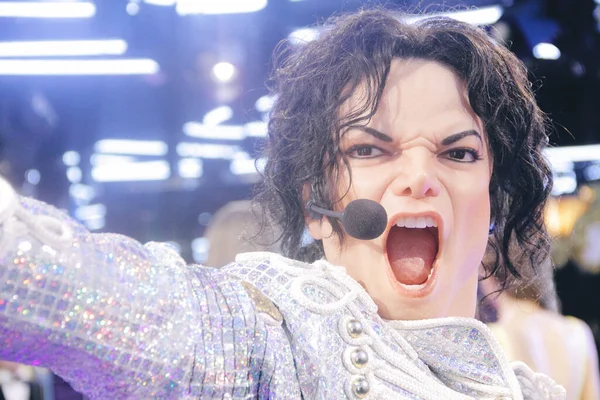 CZECH REPUBLIC, PRAGUE: JUNE 13 2015: Prague wax museum, Michael Jackson