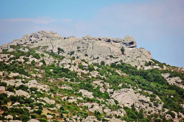 Mountain Detail North Sardinia — Zdjęcie stockowe