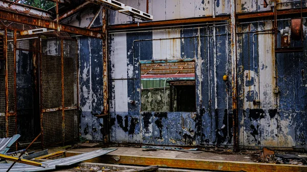 Abandoned American Base Monte Limbara Sardinia Italy Apocalyptic Scenario — Stock Photo, Image