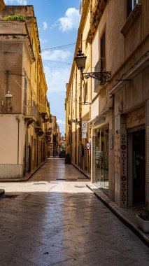 Eski Marsala, Sicilya, İtalya manzarası