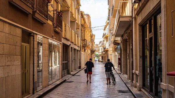 Vista Del Casco Antiguo Marsala Sicilia Italia —  Fotos de Stock