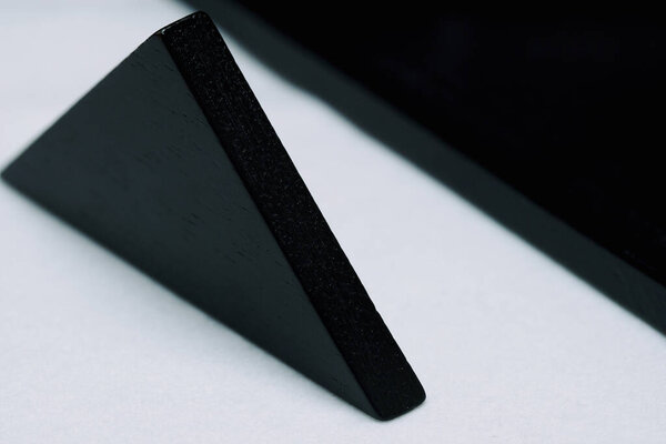 абстрактное происхождение. черно-белая геометрия