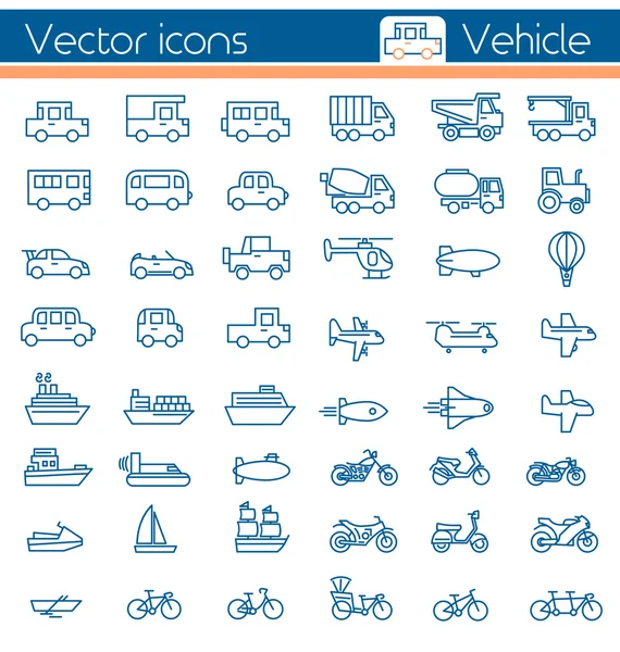 Araç, vektör simgeler.