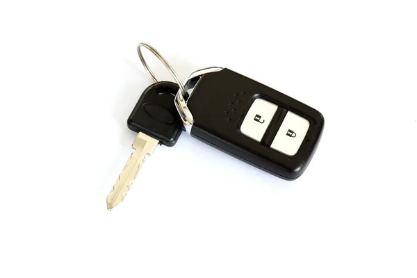 Cars key on white blackground — Stock Photo, Image