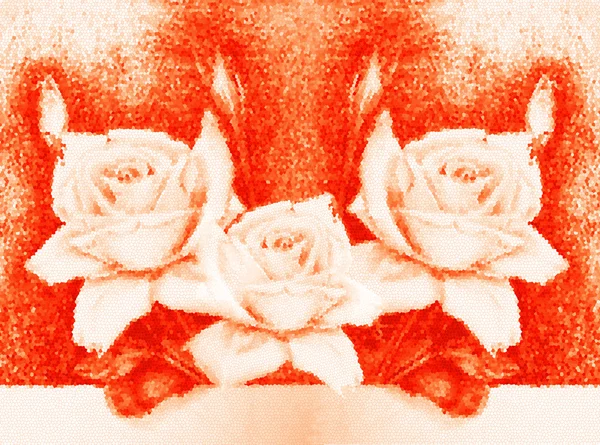 Τριαντάφυλλο εικόνα - ταπετσαρία. Γάμου. Δώρο συσκευασίας, εκτύπωση, κλωστοϋφαντουργίας, φόντο χαριτωμένο κάρτα. — Φωτογραφία Αρχείου