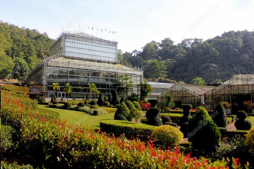 Greenhouse in Botanical Gardens