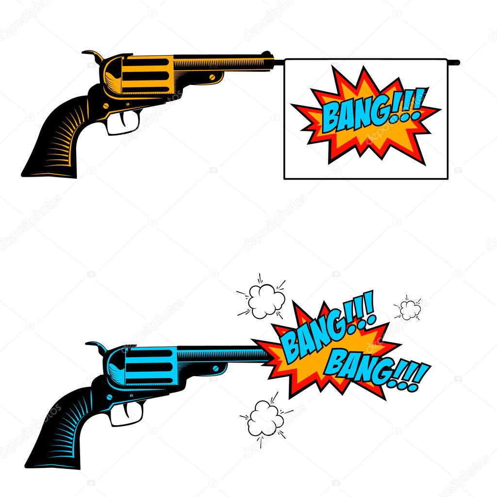 BANDIERINA ARMA SCARICA