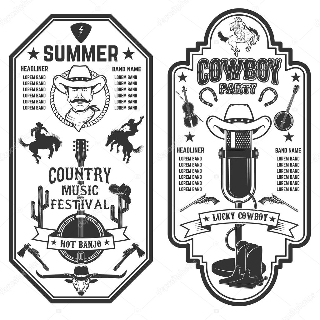 Country Style Country Music Logo