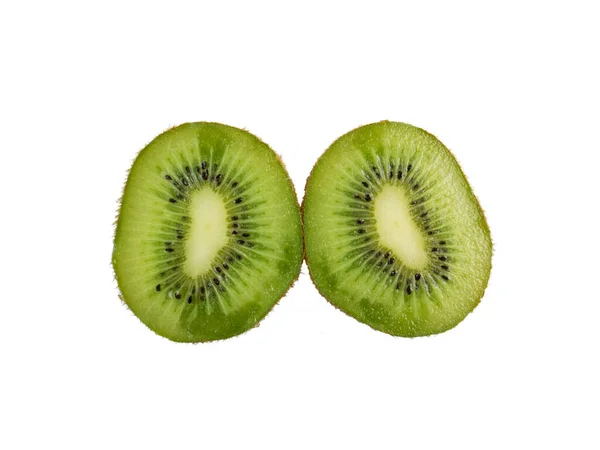 Kiwi Sucré Isolé Sur Fond Blanc — Photo