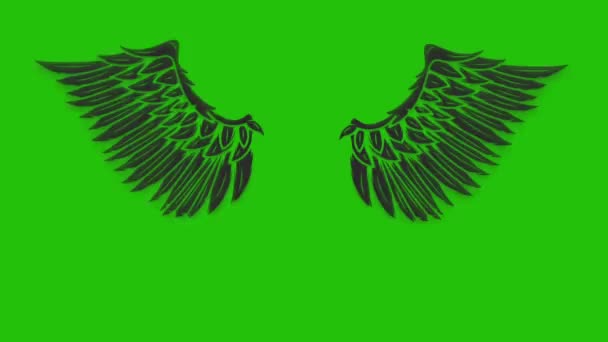 Animation Flying Wings Green Background Angel Wings Animation — Stock Video © art-l@ #449092508 Animation Flying Wings Green Background Angel Wings Animation — Stock Video © art-l@ #449092508