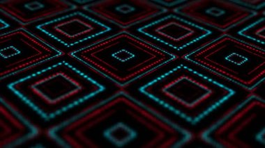 Gelişmiş Soyut Geometrik Canlandırılmış Arkaplan