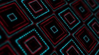 Gelişmiş Soyut Geometrik Canlandırılmış Arkaplan