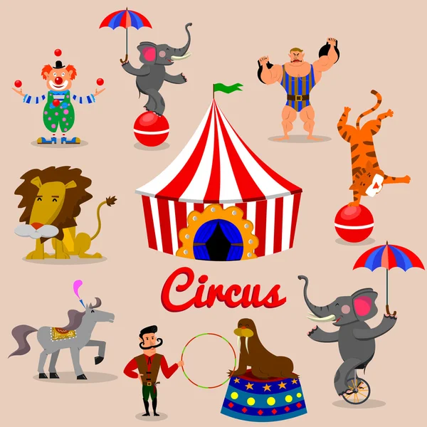 Cirque — Image vectorielle