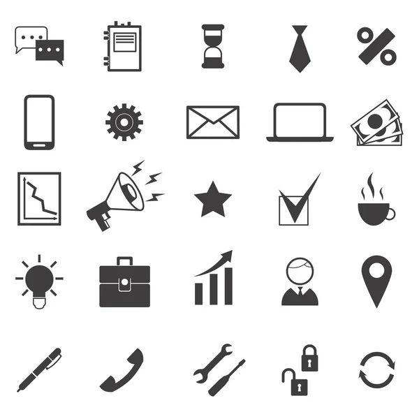 Business icons set — Stock Vector