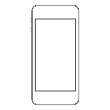 telefon şablonu