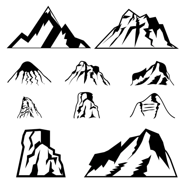 Montañas — Vector de stock