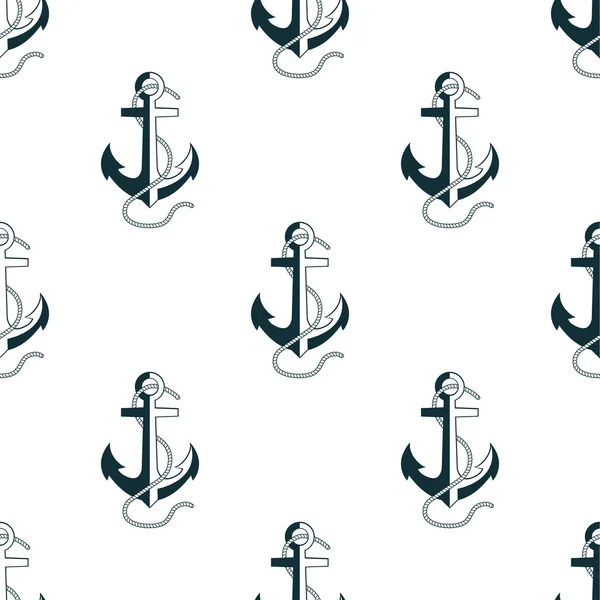 Anchors pattern — Stock Vector