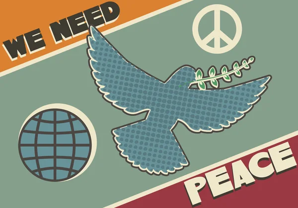 Międzynarodowy Dzień Pokoju — Wektor stockowy
